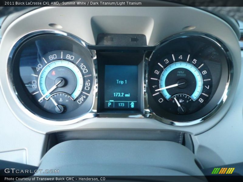  2011 LaCrosse CXL AWD CXL AWD Gauges