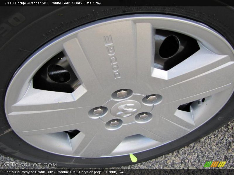 White Gold / Dark Slate Gray 2010 Dodge Avenger SXT