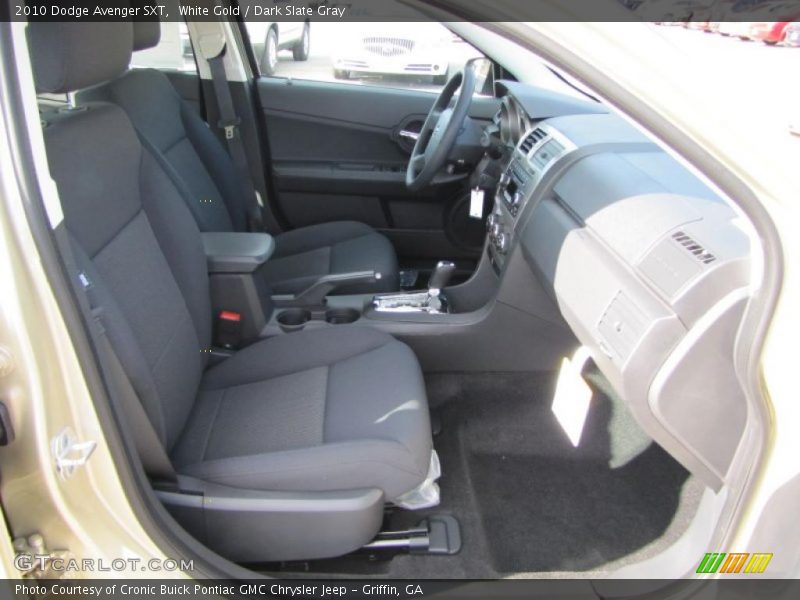 White Gold / Dark Slate Gray 2010 Dodge Avenger SXT