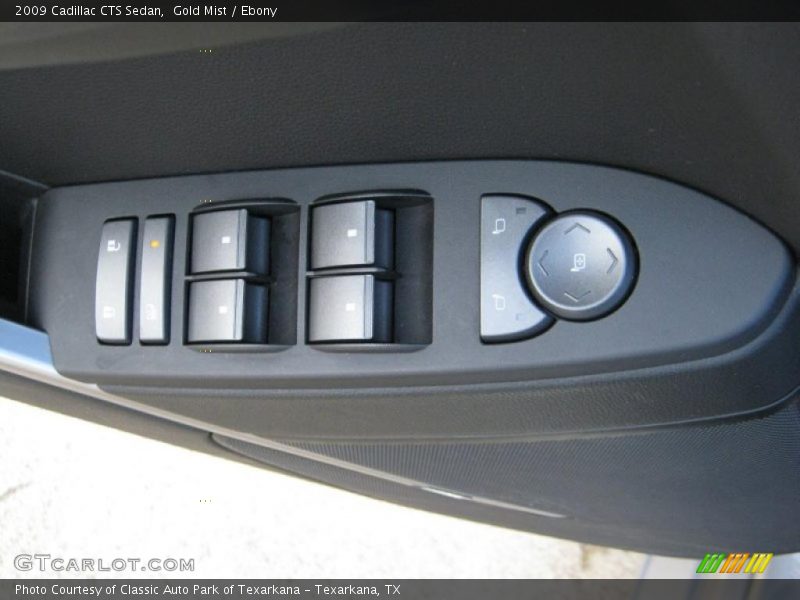 Gold Mist / Ebony 2009 Cadillac CTS Sedan