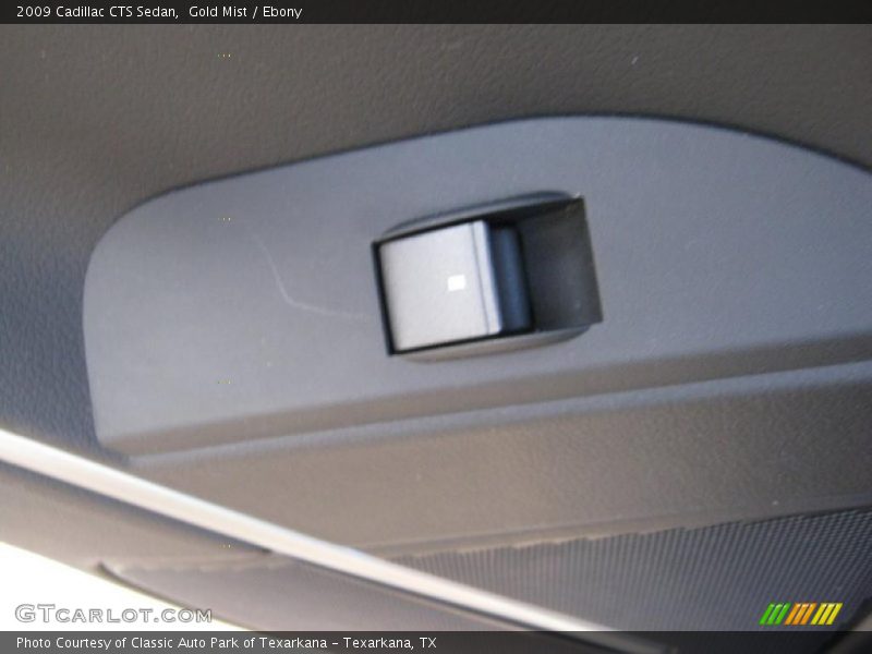 Gold Mist / Ebony 2009 Cadillac CTS Sedan
