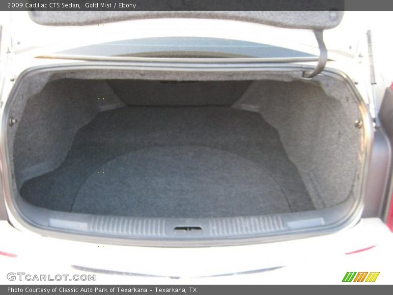 Gold Mist / Ebony 2009 Cadillac CTS Sedan
