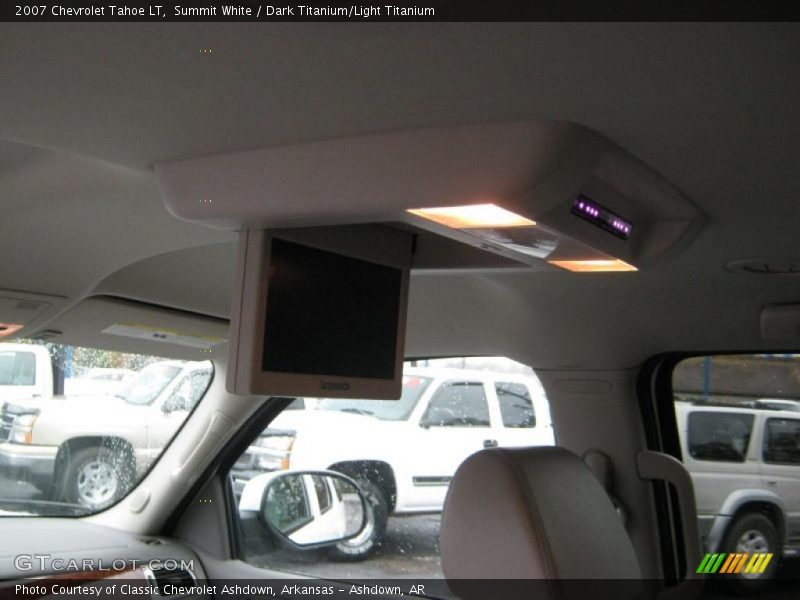 Summit White / Dark Titanium/Light Titanium 2007 Chevrolet Tahoe LT