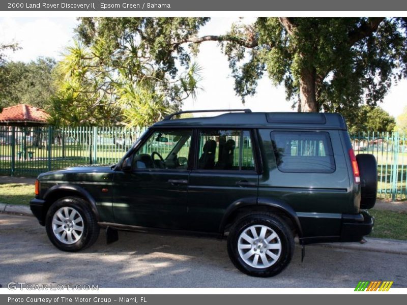 Epsom Green / Bahama 2000 Land Rover Discovery II
