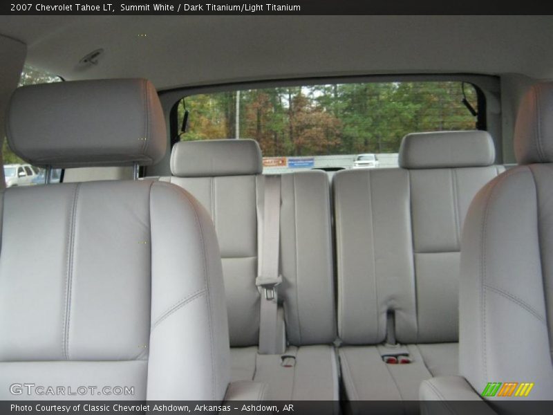 Summit White / Dark Titanium/Light Titanium 2007 Chevrolet Tahoe LT