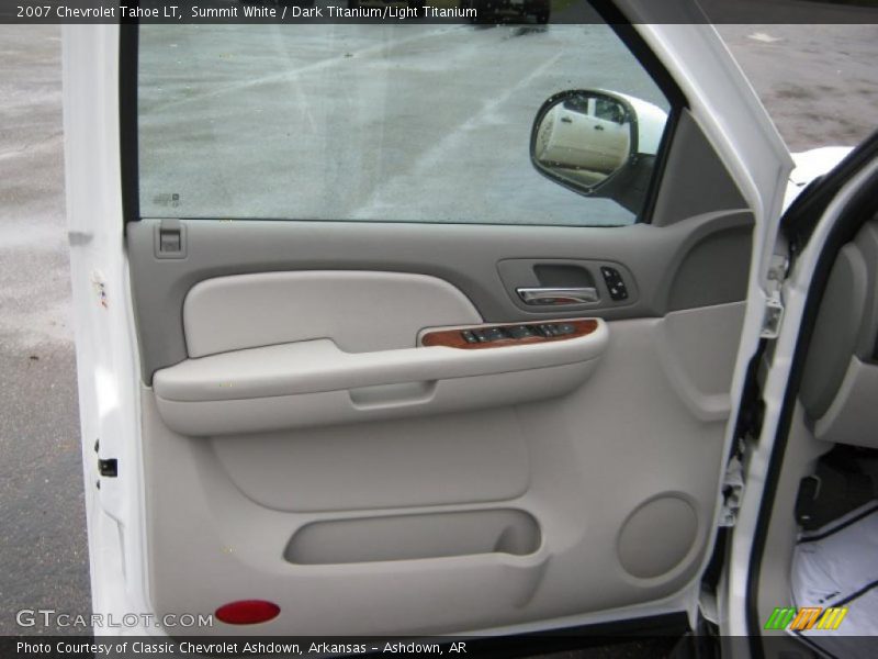 Summit White / Dark Titanium/Light Titanium 2007 Chevrolet Tahoe LT