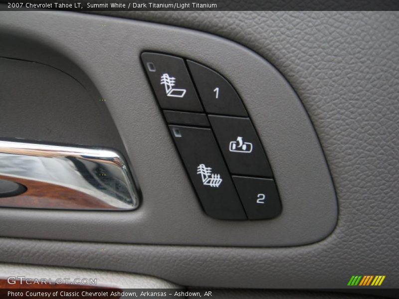 Summit White / Dark Titanium/Light Titanium 2007 Chevrolet Tahoe LT