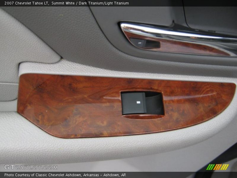 Summit White / Dark Titanium/Light Titanium 2007 Chevrolet Tahoe LT