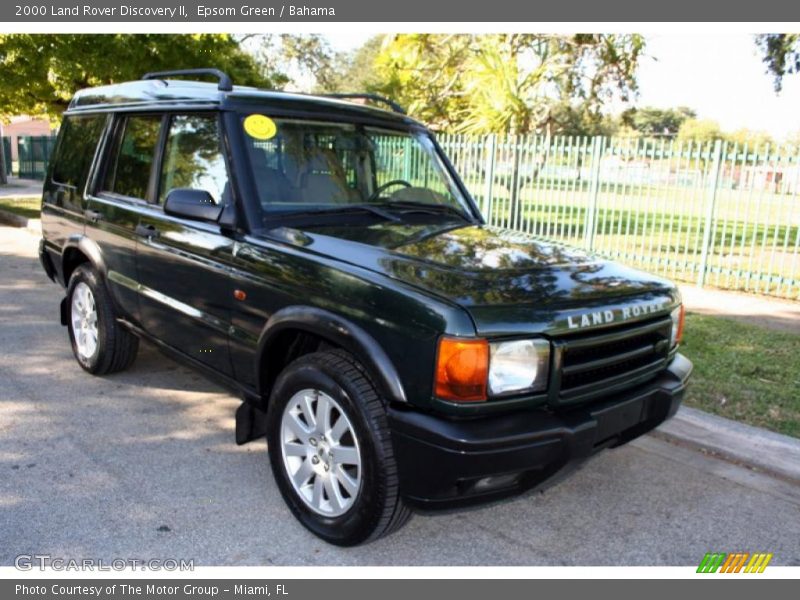 Epsom Green / Bahama 2000 Land Rover Discovery II