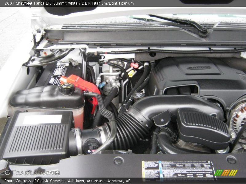 Summit White / Dark Titanium/Light Titanium 2007 Chevrolet Tahoe LT