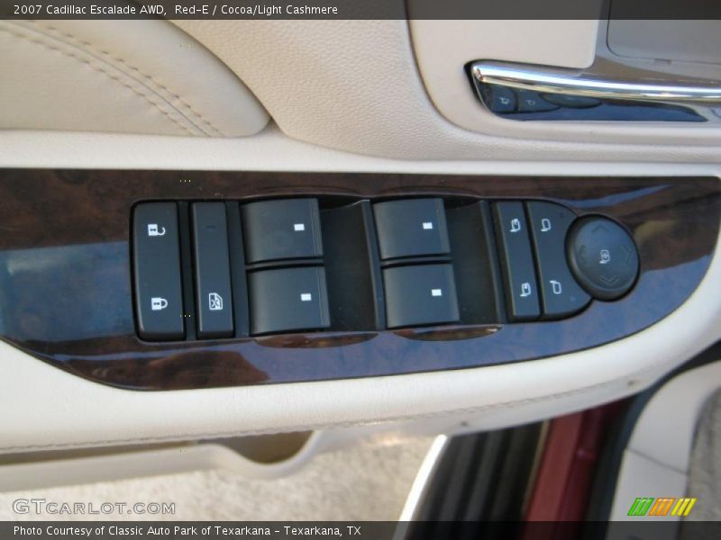 Red-E / Cocoa/Light Cashmere 2007 Cadillac Escalade AWD