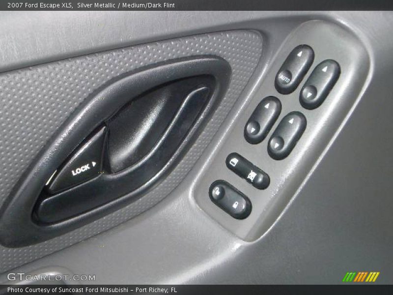 Silver Metallic / Medium/Dark Flint 2007 Ford Escape XLS