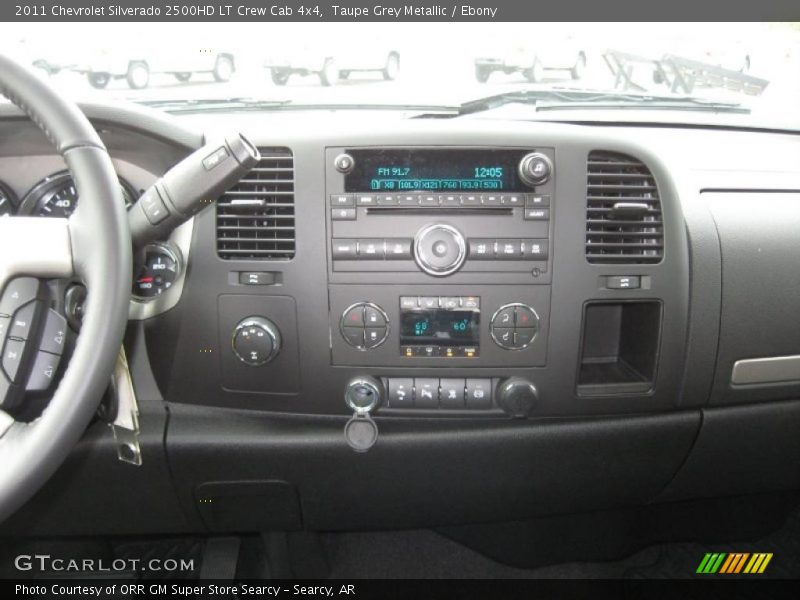 Taupe Grey Metallic / Ebony 2011 Chevrolet Silverado 2500HD LT Crew Cab 4x4