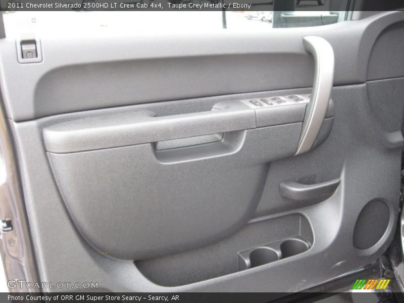 Taupe Grey Metallic / Ebony 2011 Chevrolet Silverado 2500HD LT Crew Cab 4x4