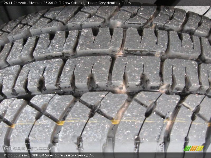Taupe Grey Metallic / Ebony 2011 Chevrolet Silverado 2500HD LT Crew Cab 4x4