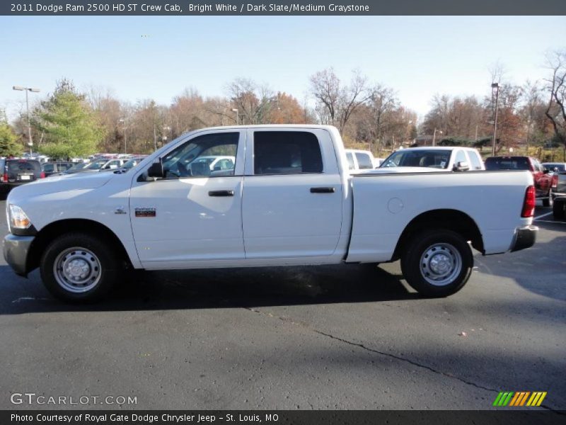 Bright White / Dark Slate/Medium Graystone 2011 Dodge Ram 2500 HD ST Crew Cab