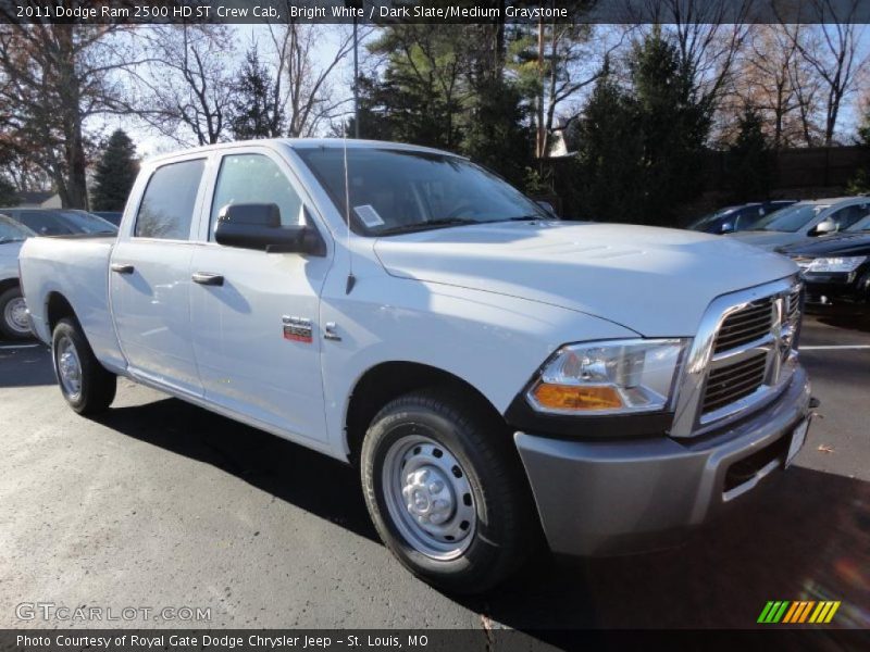 Front 3/4 View of 2011 Ram 2500 HD ST Crew Cab