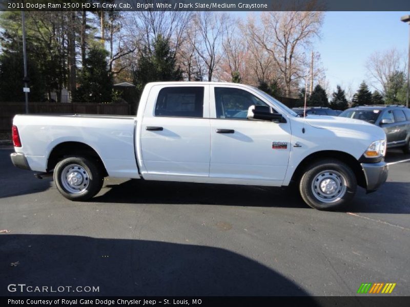 Bright White / Dark Slate/Medium Graystone 2011 Dodge Ram 2500 HD ST Crew Cab