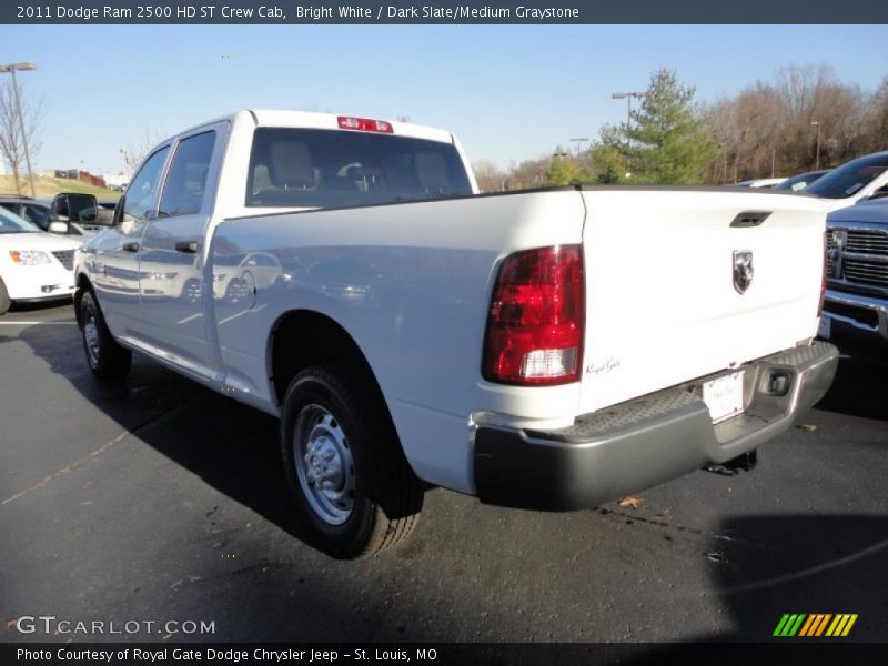 Bright White / Dark Slate/Medium Graystone 2011 Dodge Ram 2500 HD ST Crew Cab