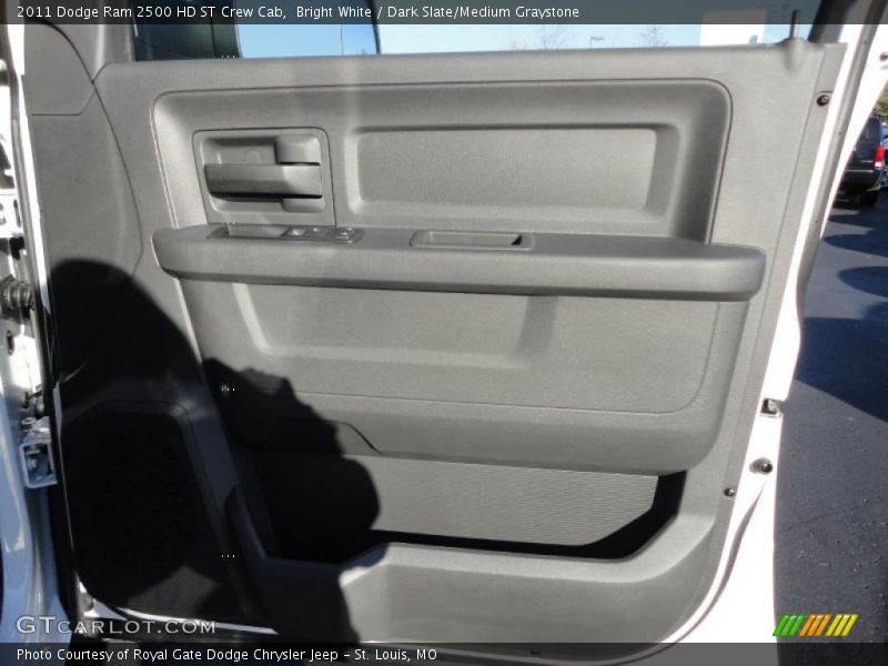 Bright White / Dark Slate/Medium Graystone 2011 Dodge Ram 2500 HD ST Crew Cab