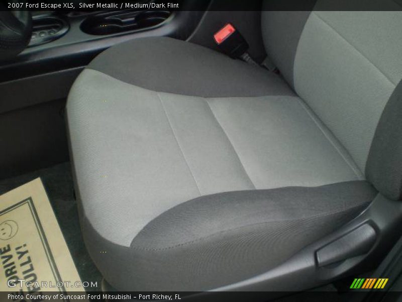 Silver Metallic / Medium/Dark Flint 2007 Ford Escape XLS
