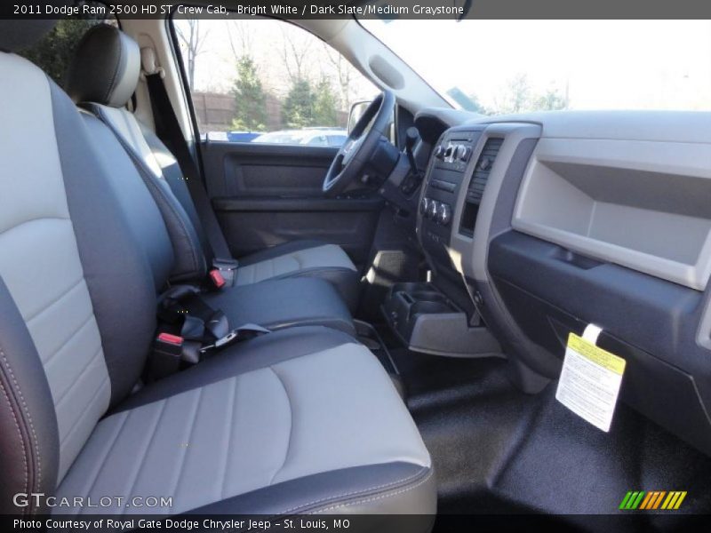 Bright White / Dark Slate/Medium Graystone 2011 Dodge Ram 2500 HD ST Crew Cab
