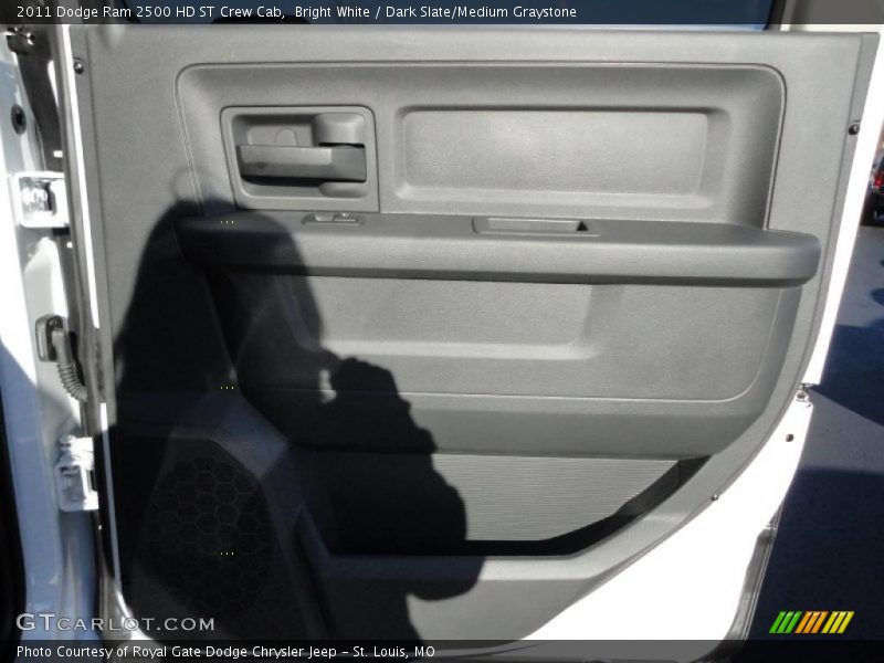 Bright White / Dark Slate/Medium Graystone 2011 Dodge Ram 2500 HD ST Crew Cab