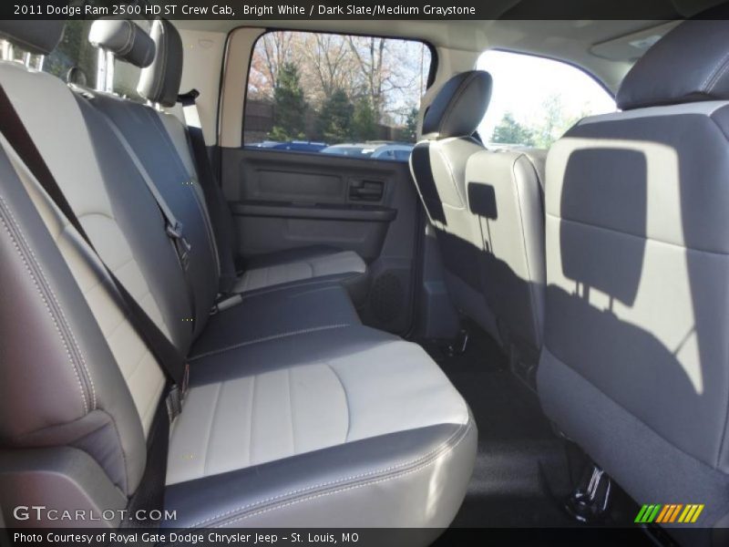 Bright White / Dark Slate/Medium Graystone 2011 Dodge Ram 2500 HD ST Crew Cab