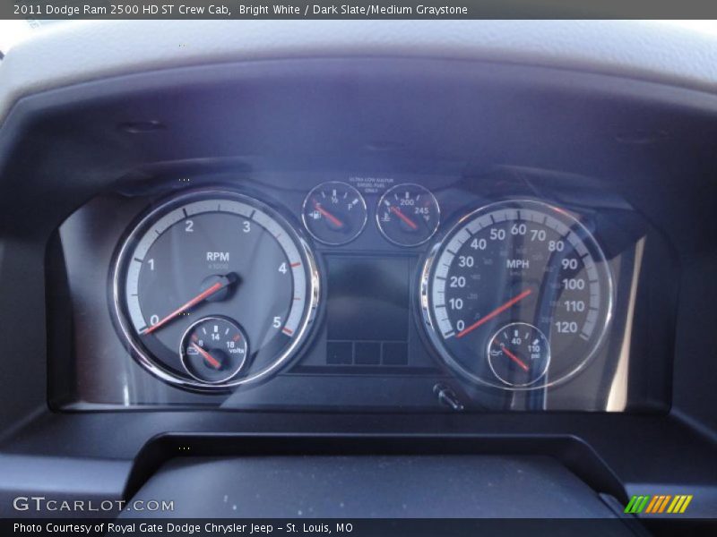  2011 Ram 2500 HD ST Crew Cab ST Crew Cab Gauges