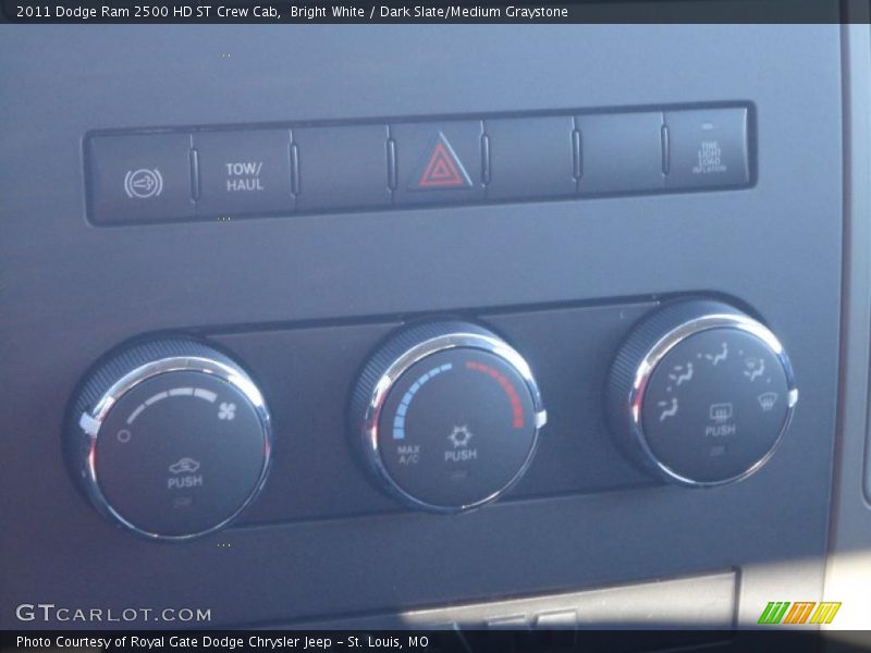 Bright White / Dark Slate/Medium Graystone 2011 Dodge Ram 2500 HD ST Crew Cab