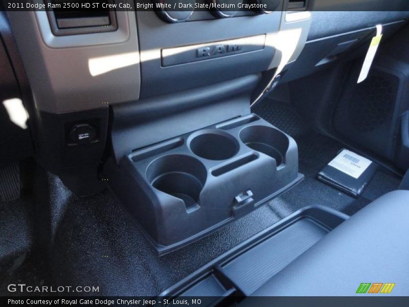 Bright White / Dark Slate/Medium Graystone 2011 Dodge Ram 2500 HD ST Crew Cab