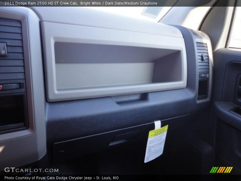 Bright White / Dark Slate/Medium Graystone 2011 Dodge Ram 2500 HD ST Crew Cab