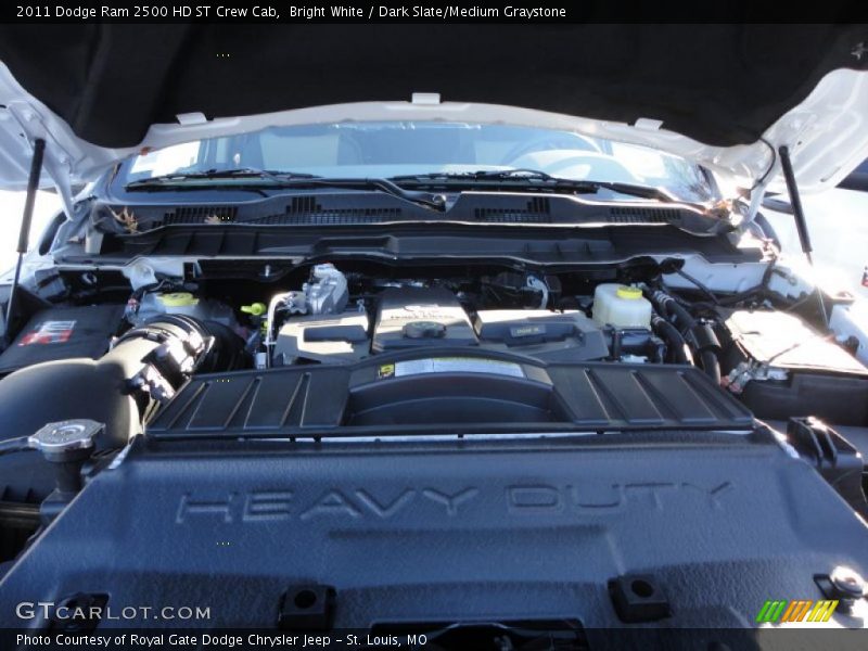  2011 Ram 2500 HD ST Crew Cab Engine - 6.7 Liter OHV 24-Valve Cummins VGT Turbo-Diesel Inline 6 Cylinder
