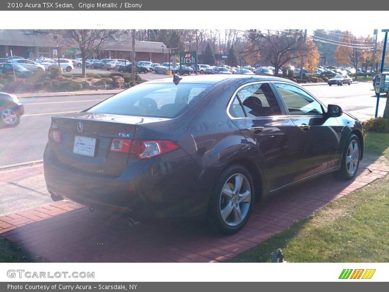 Grigio Metallic / Ebony 2010 Acura TSX Sedan