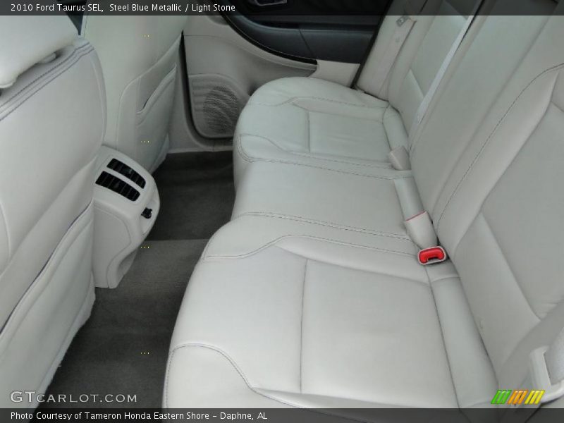 Steel Blue Metallic / Light Stone 2010 Ford Taurus SEL