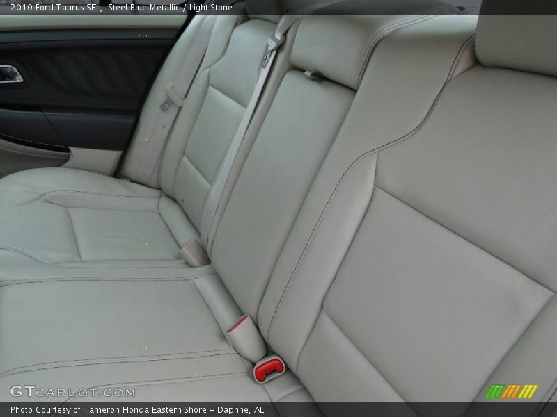 Steel Blue Metallic / Light Stone 2010 Ford Taurus SEL