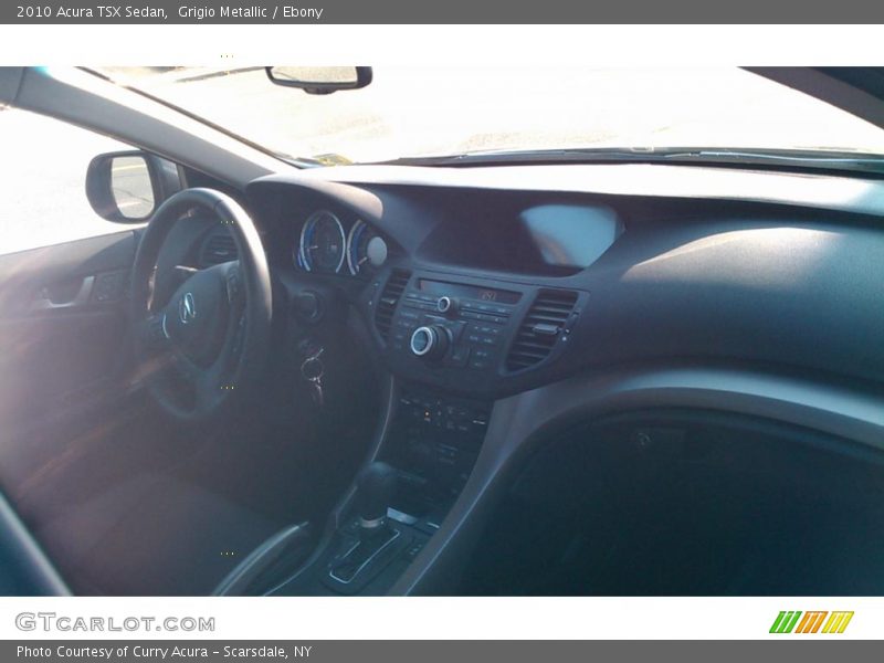 Grigio Metallic / Ebony 2010 Acura TSX Sedan