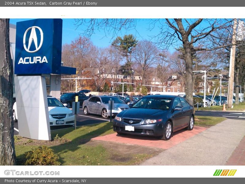 Carbon Gray Pearl / Ebony 2004 Acura TSX Sedan