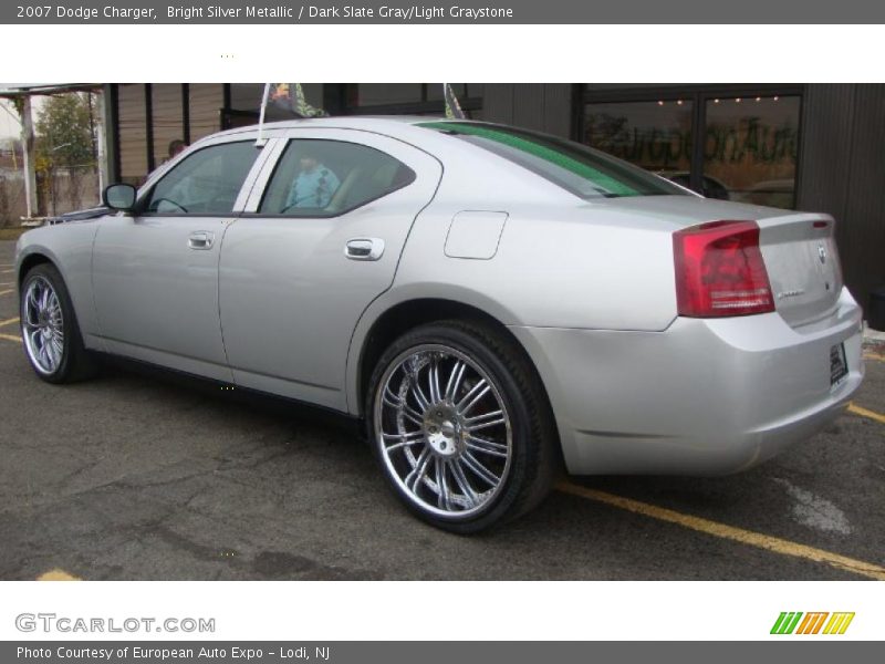 Bright Silver Metallic / Dark Slate Gray/Light Graystone 2007 Dodge Charger
