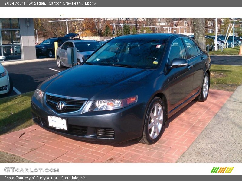 Carbon Gray Pearl / Ebony 2004 Acura TSX Sedan