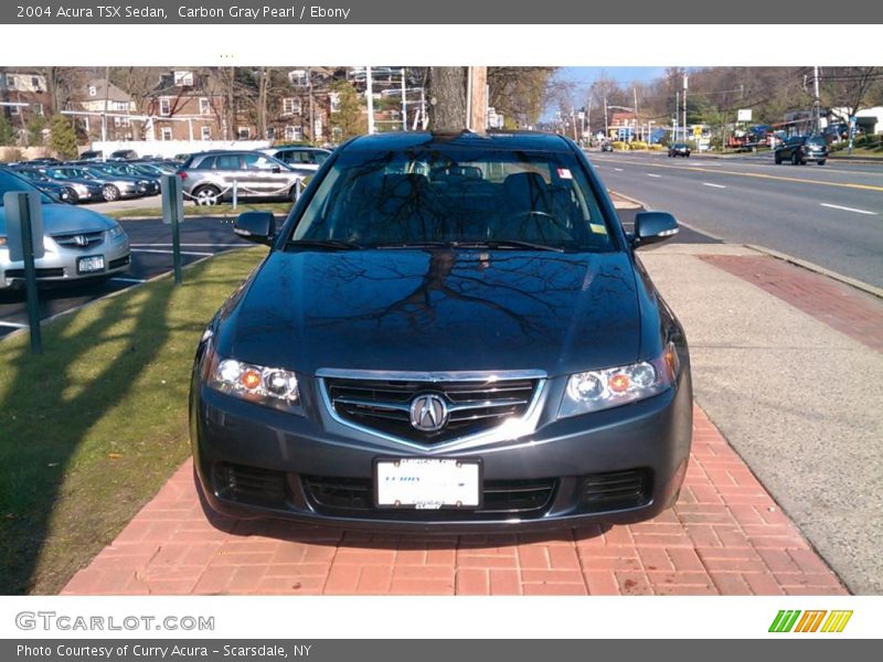 Carbon Gray Pearl / Ebony 2004 Acura TSX Sedan