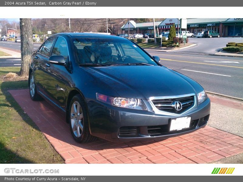 Carbon Gray Pearl / Ebony 2004 Acura TSX Sedan