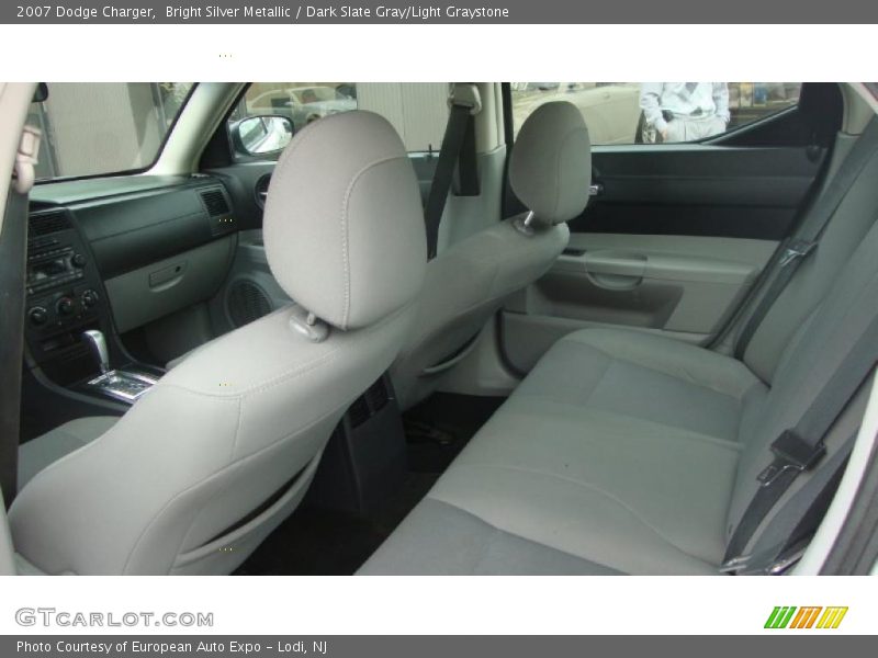 Bright Silver Metallic / Dark Slate Gray/Light Graystone 2007 Dodge Charger