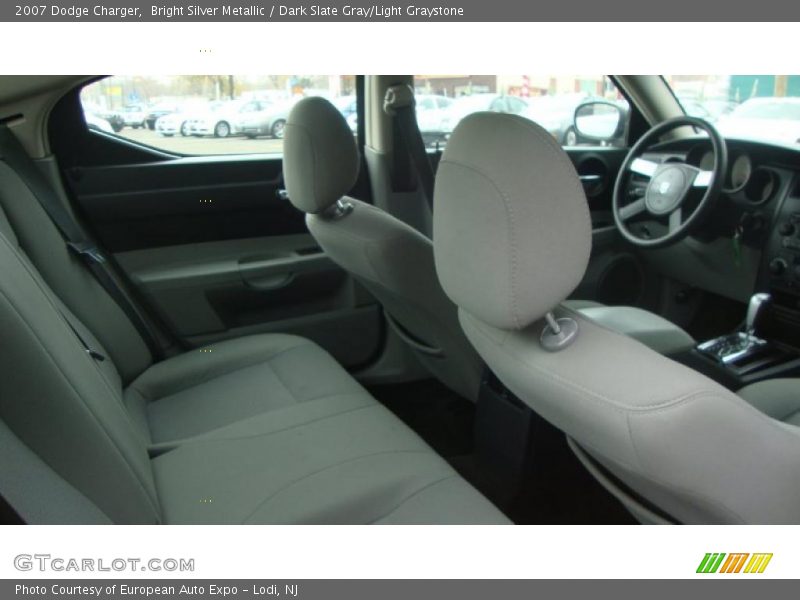 Bright Silver Metallic / Dark Slate Gray/Light Graystone 2007 Dodge Charger