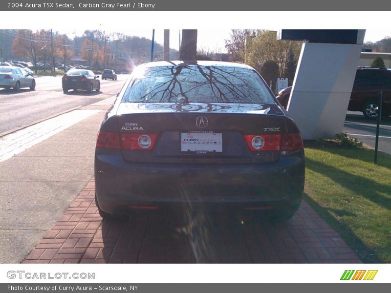 Carbon Gray Pearl / Ebony 2004 Acura TSX Sedan