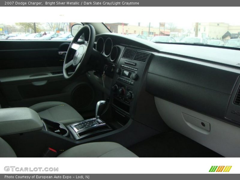 Bright Silver Metallic / Dark Slate Gray/Light Graystone 2007 Dodge Charger