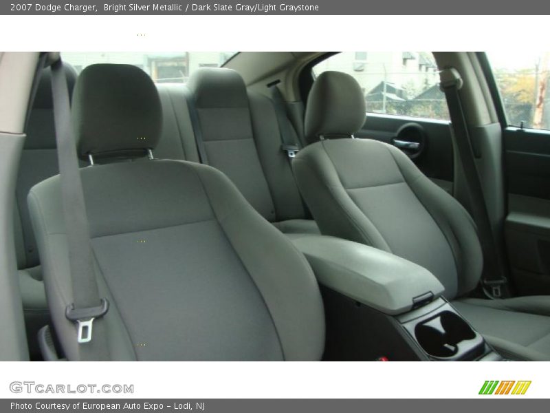 Bright Silver Metallic / Dark Slate Gray/Light Graystone 2007 Dodge Charger