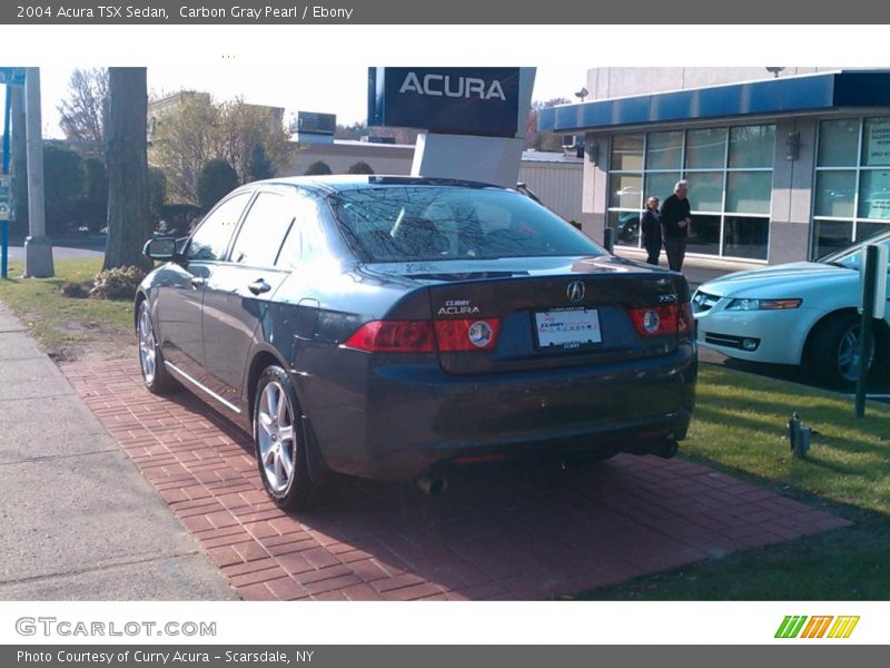 Carbon Gray Pearl / Ebony 2004 Acura TSX Sedan