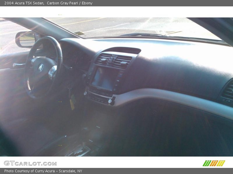Carbon Gray Pearl / Ebony 2004 Acura TSX Sedan