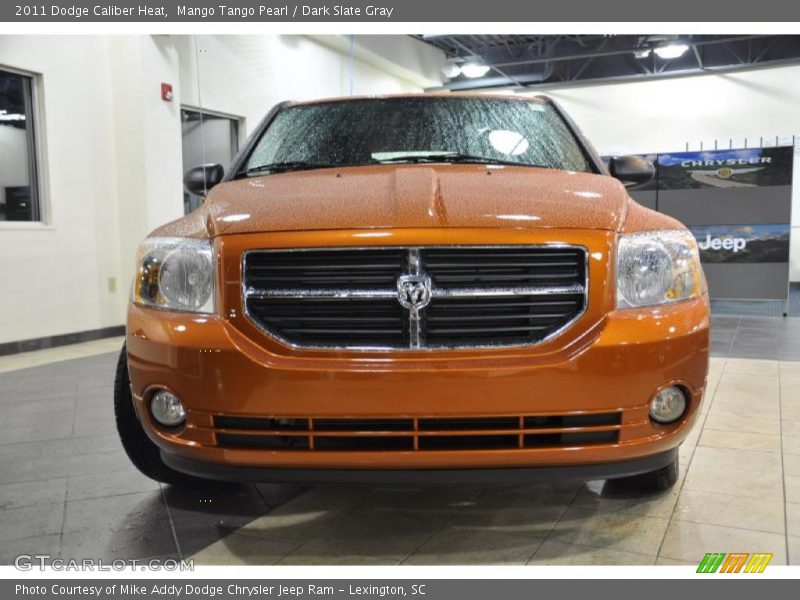 Mango Tango Pearl / Dark Slate Gray 2011 Dodge Caliber Heat